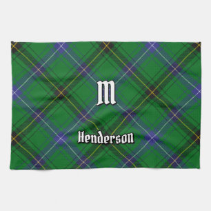 Clan Henderson Tartan Tea Towel