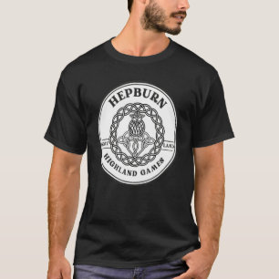 Clan Hepburn Scottish Thistle Highland Games T-Shirt