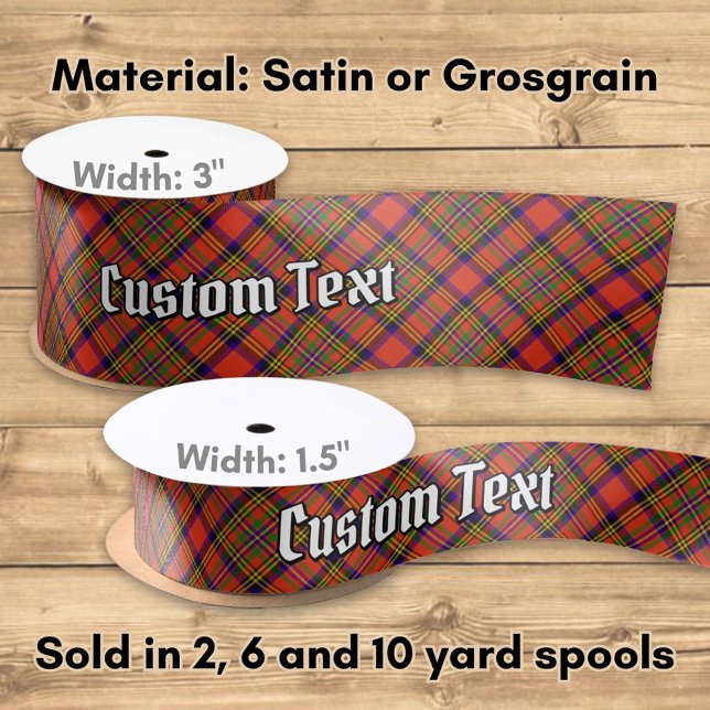 Clan Hepburn Tartan Satin Ribbon (Creator Uploaded)