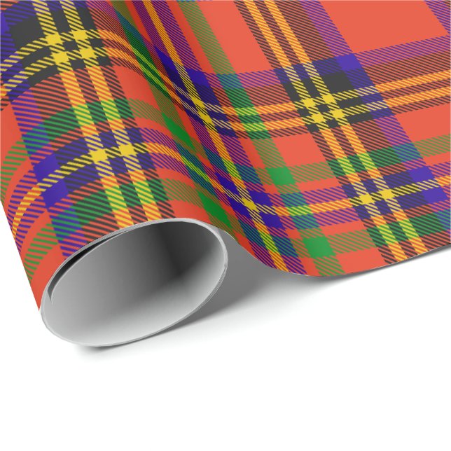 Clan Hepburn Tartan Wrapping Paper (Roll Corner)