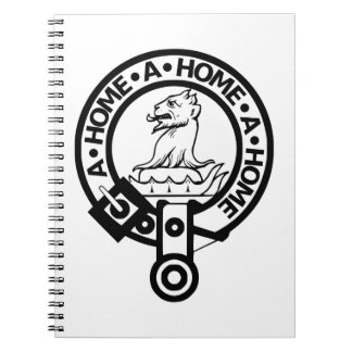 Clan Home Notepad Spiral Notebook