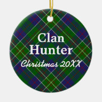 Clan Hunter Scottish Tartan