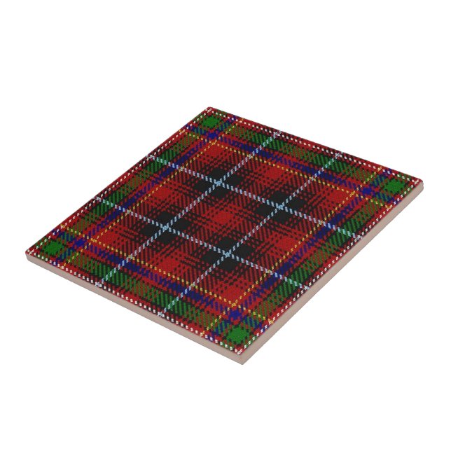 Clan Innes Scottish Expressions Tartan Tile (Side)