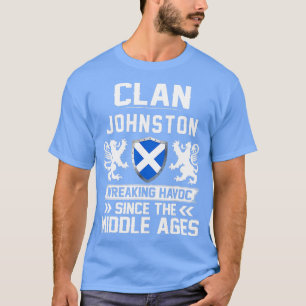 Clan JOHNSTON scottish family scotland mothers day T-Shirt