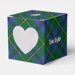 Clan Johnston Tartan Favour Box