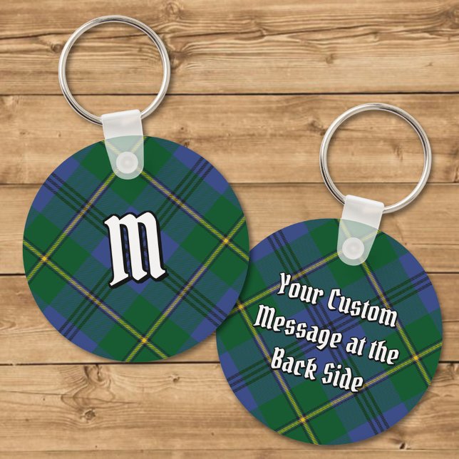 Clan Johnston Tartan Keychain (Creator Uploaded)