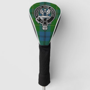 Clan Johnstone Crest & Tartan Golf Head Cover