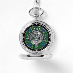 Clan Johnstone Crest & Tartan Watch