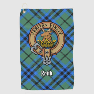 Clan Keith Crest Golf Towel