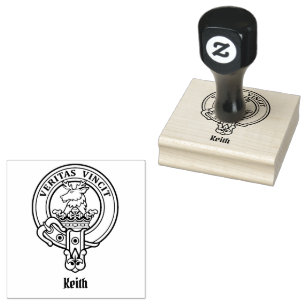Clan Keith Crest Rubber Stamp