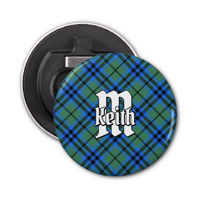 Clan Keith Tartan Bottle Opener (Front)