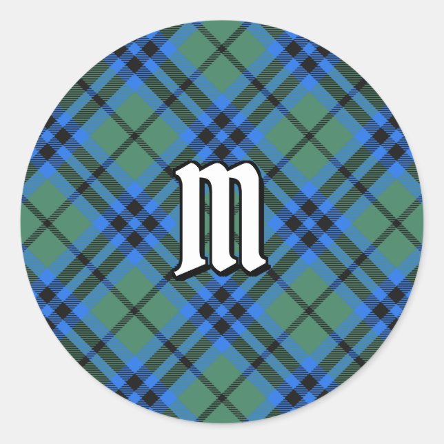 Clan Keith Tartan Classic Round Sticker (Front)