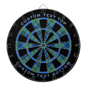 Clan Keith Tartan Dart Board