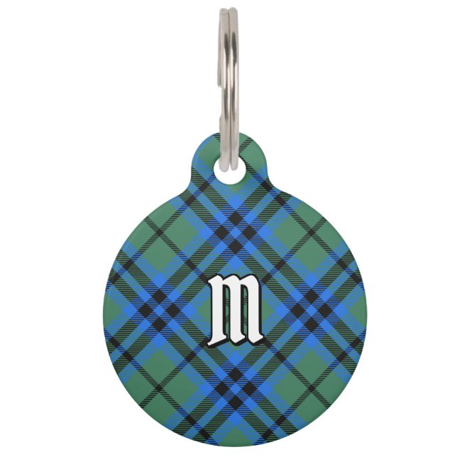 Clan Keith Tartan Pet ID Tag (Front)