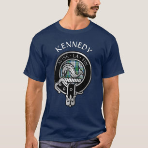 Clan Kennedy Crest & Dress Tartan T-Shirt