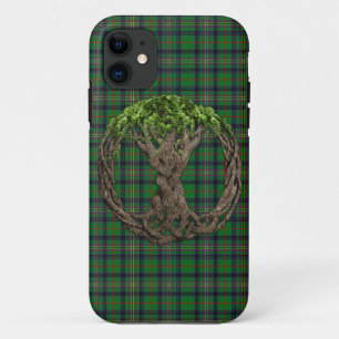 Clan Kennedy Tartan And Celtic Tree Of Life Case-Mate iPhone Case