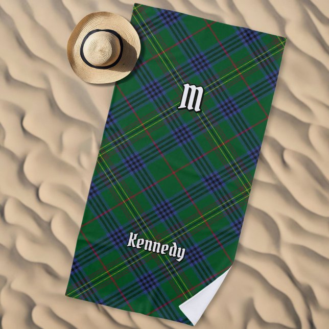 Clan Kennedy Tartan Beach Towel (Creator Uploaded)