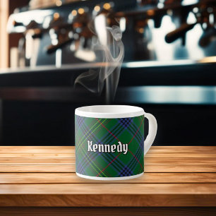 Clan Kennedy Tartan Espresso Cup