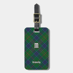 Clan Kennedy Tartan Luggage Tag