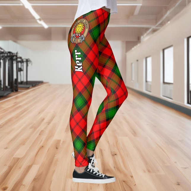 Clan Kerr Crest over Tartan Leggings (Creator Uploaded)