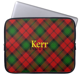 Clan Kerr Scottish Laptop Sleeve