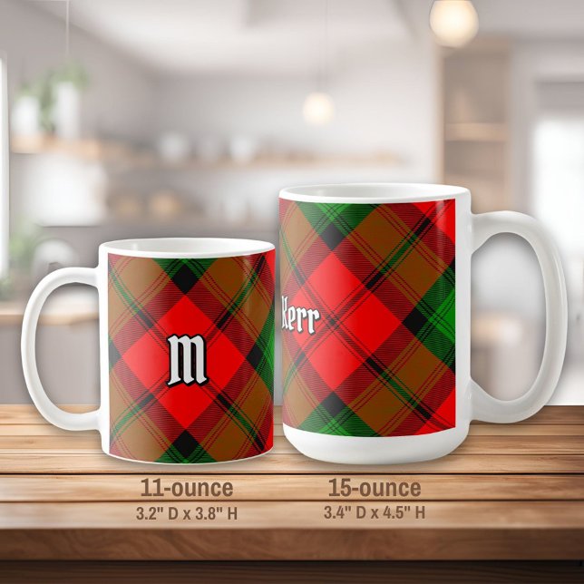 Clan Kerr Tartan Coffee Mug (Creator Uploaded)