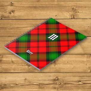 Clan Kerr Tartan Notebook
