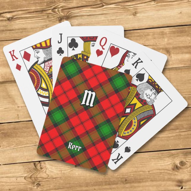 Clan Kerr Tartan Playing Cards (Creator Uploaded)