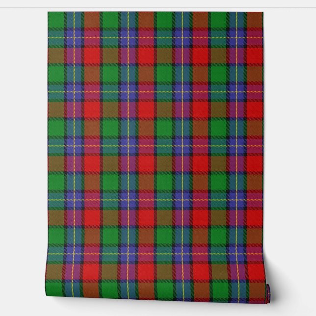 Clan Kilgour Tartan Wallpaper (Unrolling)