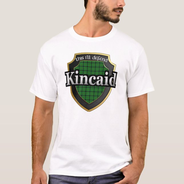 Clan Kincaid Scotland Tartan Dynasty T-Shirt (Front)