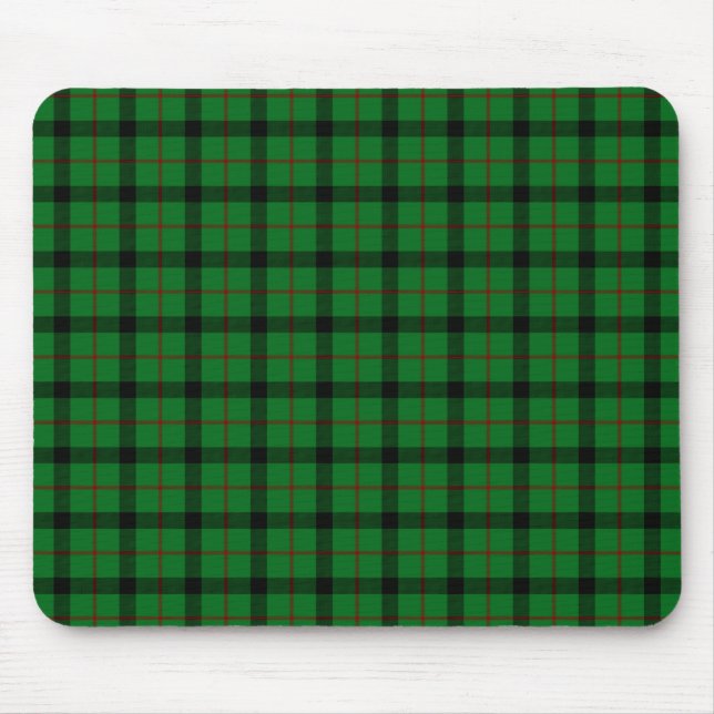 Clan Kincaid Tartan Mouse Pad (Front)