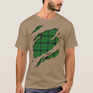Clan Kincaid Tartan Plaid Effects T-Shirt
