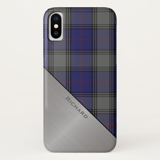 Clan Kinnaird Tartan Plaid iPhone X case (Back)