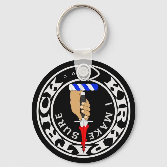 Clan Kirkpatrick Key Chain (Front)