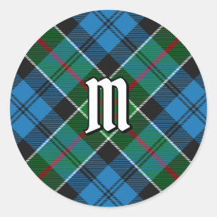 Clan Kirkpatrick Tartan Classic Round Sticker