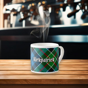 Clan Kirkpatrick Tartan Espresso Cup