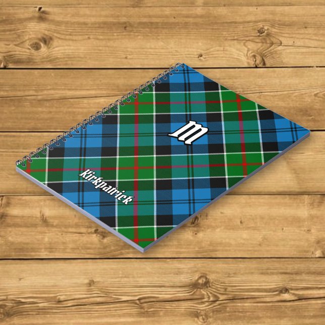 Clan Kirkpatrick Tartan Notebook (Creator Uploaded)
