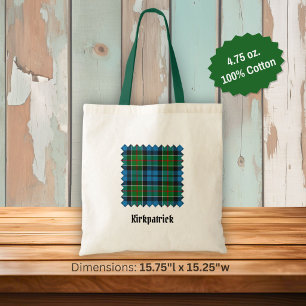 Clan Kirkpatrick Tartan Tote Bag