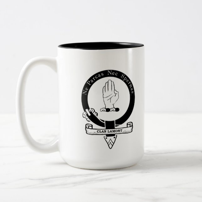 Clan Lamont Inspired Coffee Tea Mug (Left)