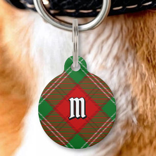 Clan Lennox Tartan Pet Tag
