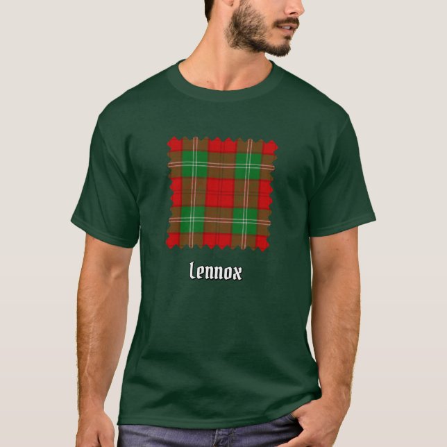 Clan Lennox Tartan T-Shirt (Front)