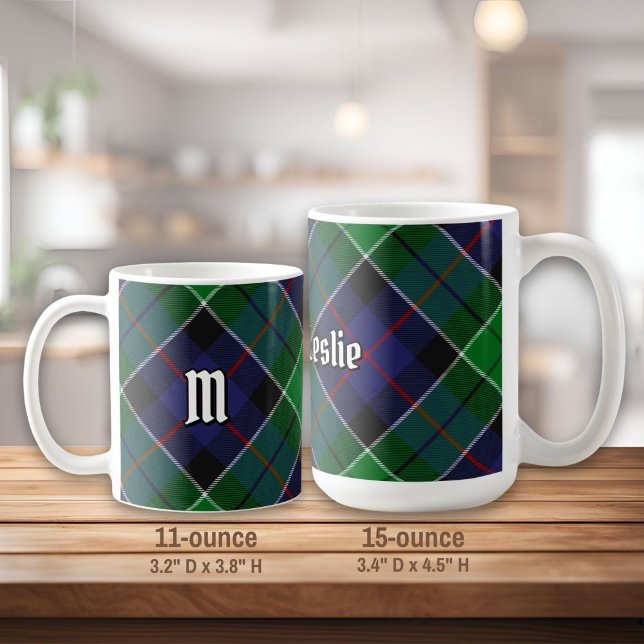 Clan Leslie Hunting Tartan Coffee Mug (Creator Uploaded)