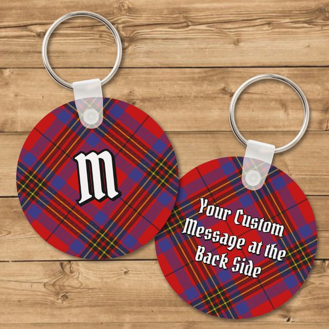 Clan Leslie Red Tartan Key Ring (Creator Uploaded)