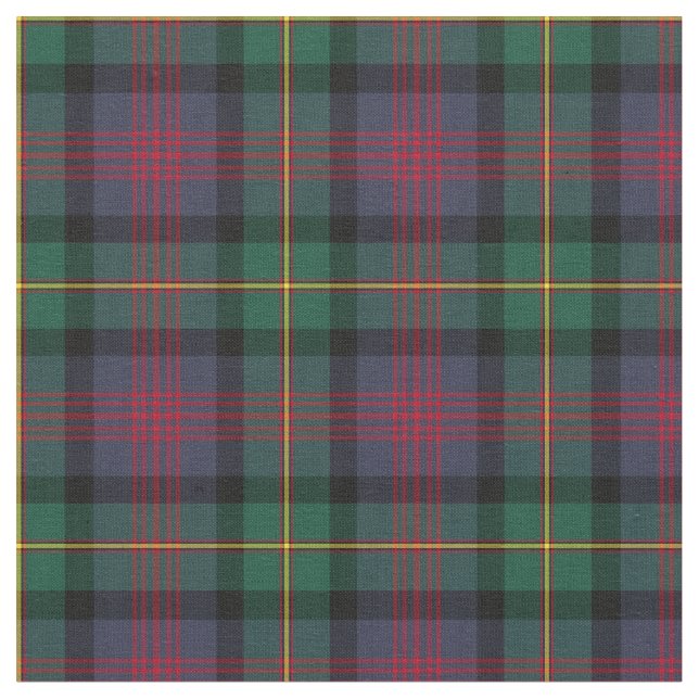 Clan Logan Tartan Fabric (Close Up)