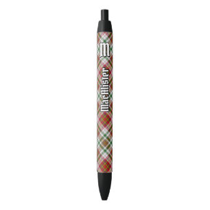 Clan MacAlister Dress Tartan Ink Pen
