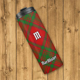 Clan MacAlister of Glenbarr Tartan Thermal Tumbler