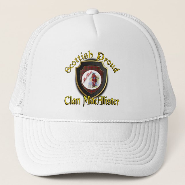 Clan MacAlister Scottish Dynasty Cap (Front)