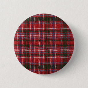 Clan MacAlister Tartan Button