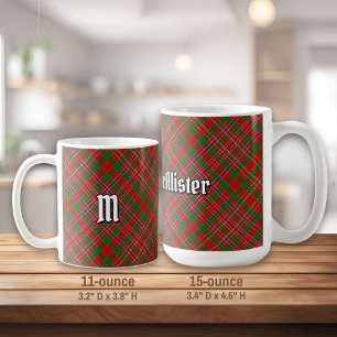 Clan MacAlister Tartan Coffee Mug