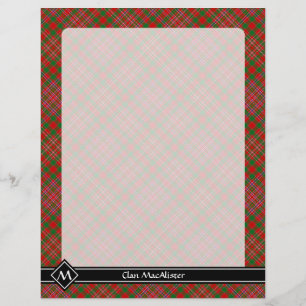 Clan MacAlister Tartan Flyer
